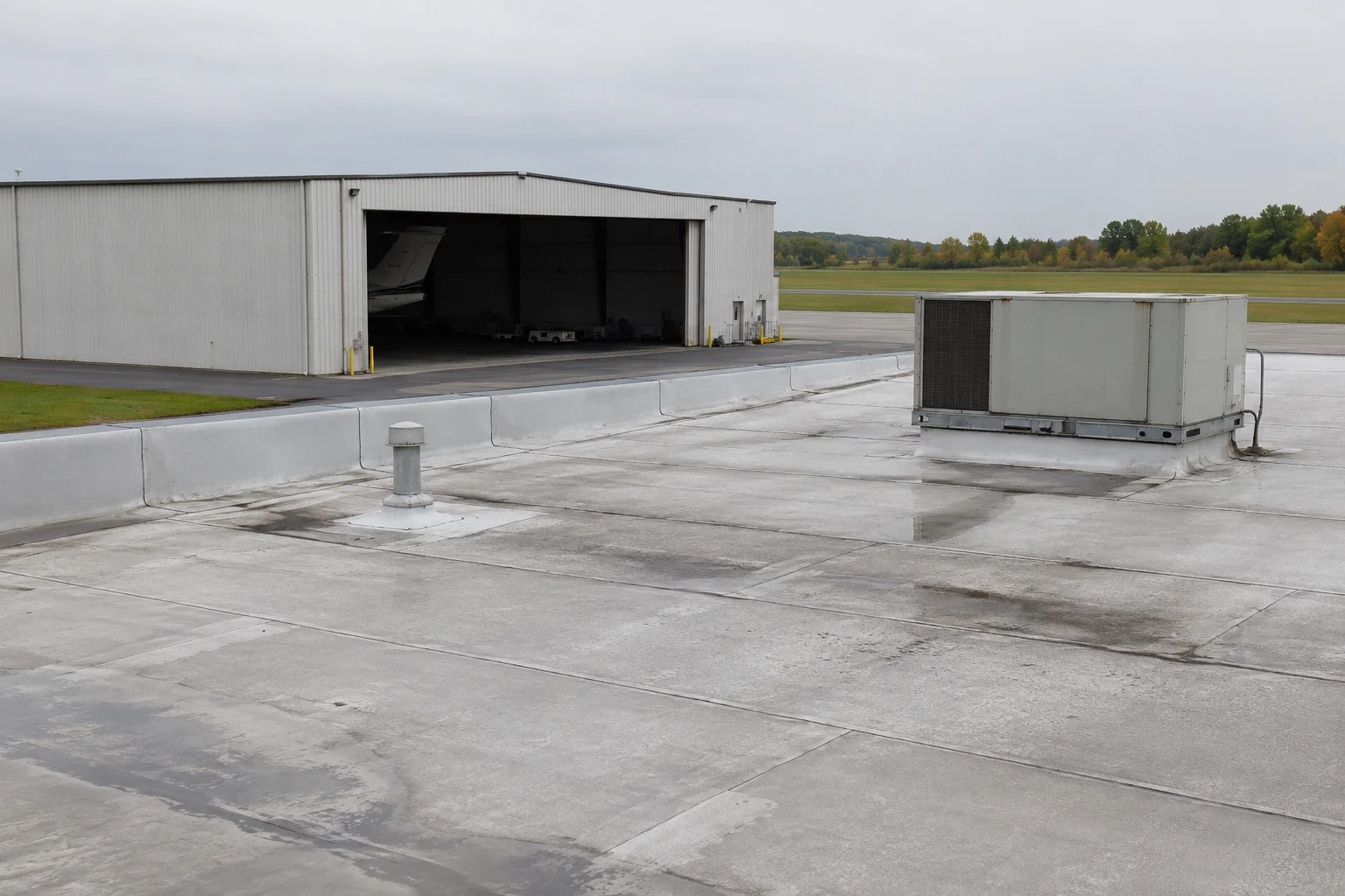 Aircraft Hangar Roofing in Jersey City, NJ