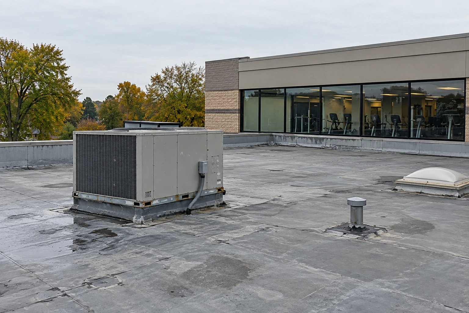 Fitness Center Roofing in Jersey City, NJ