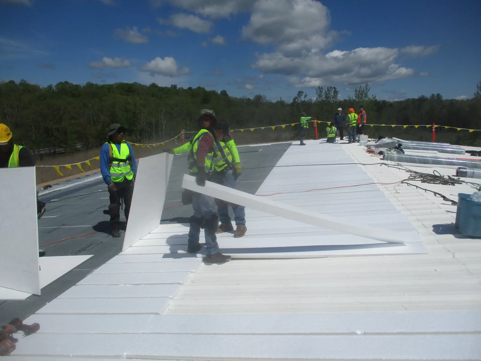 Commercial Metal Roof Retrofit in Jersey City, NJ