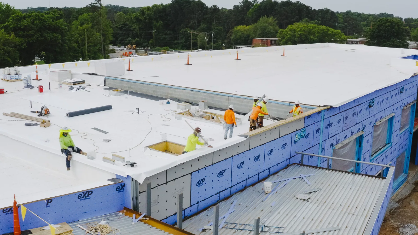 Modified Bitumen Commercial Roofing in Jersey City, NJ
