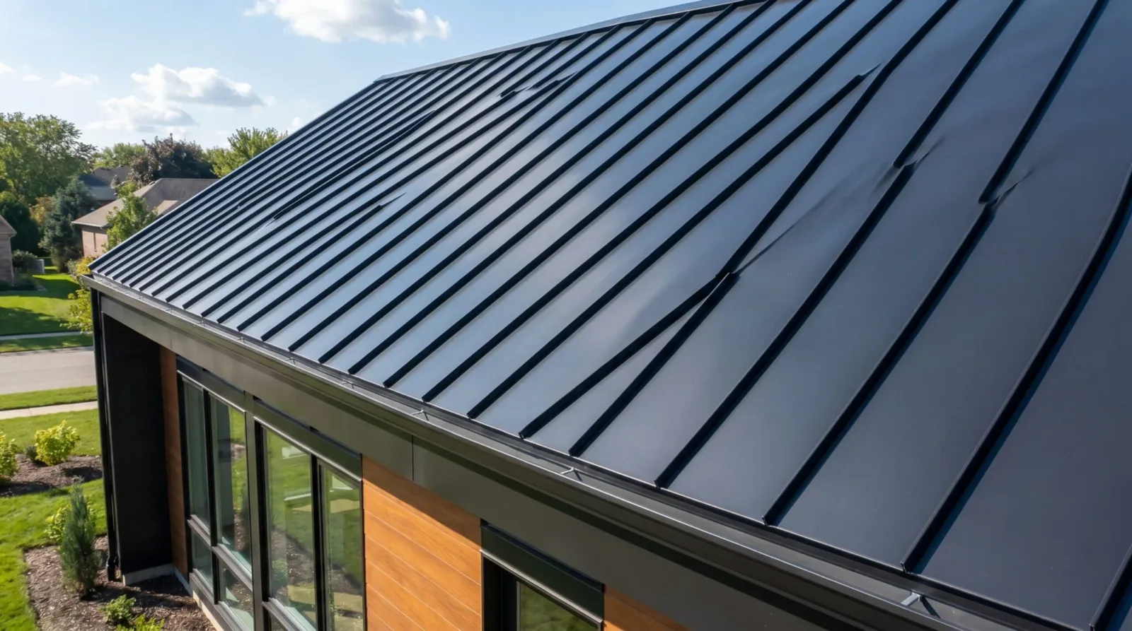 standing-seam metal roof